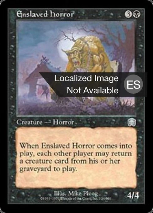 Horror esclavizado