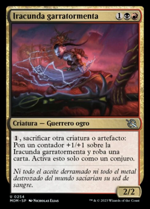 Iracunda garratormenta