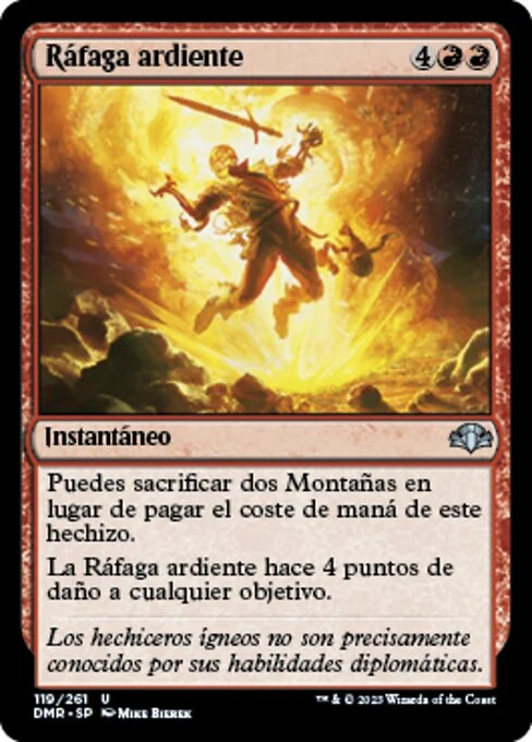 Ráfaga ardiente