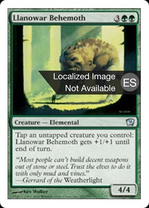 Behemot de Llanowar