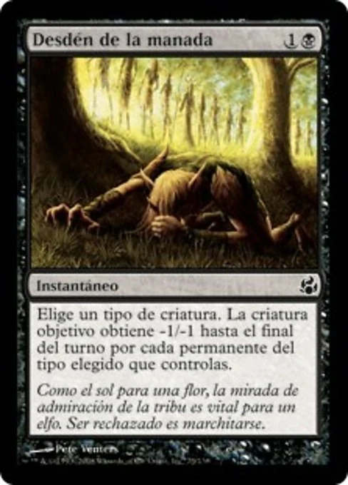 Desdén de la manada