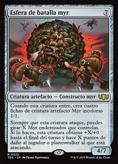 Esfera de batalla myr