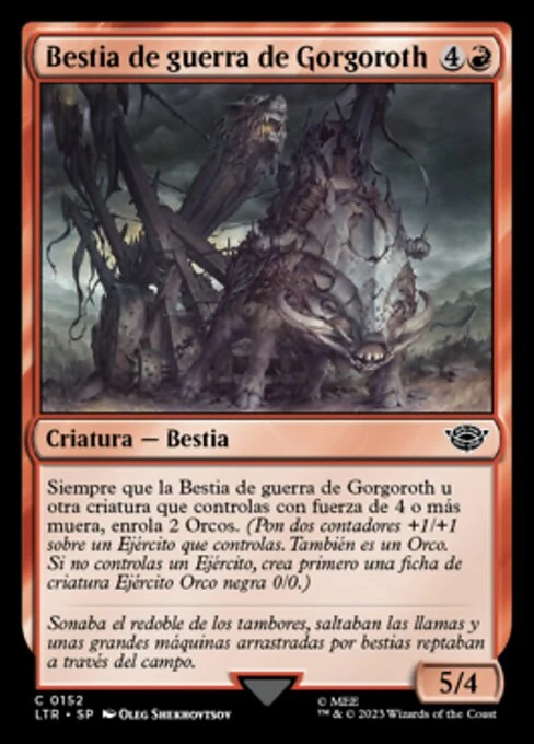 Bestia de guerra de Gorgoroth