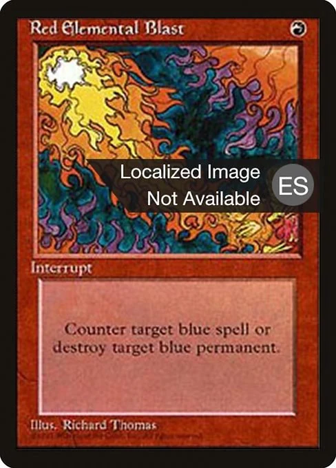Ráfaga elemental roja