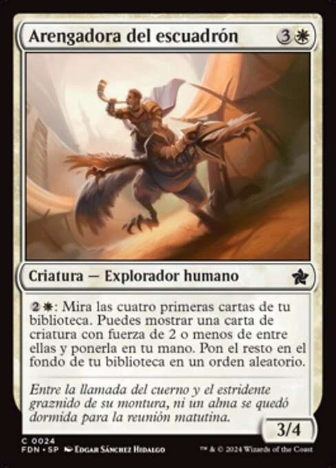 Arengadora del escuadrón