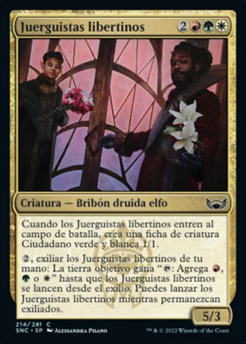 Juerguistas libertinos