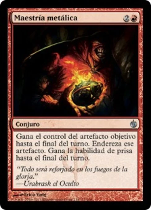 Maestría metálica