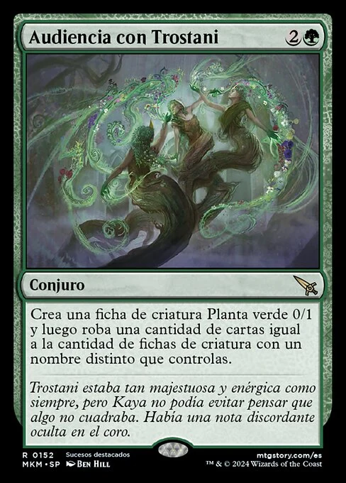 Audiencia con Trostani
