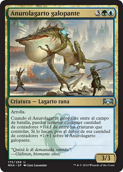 Anurolagarto galopante