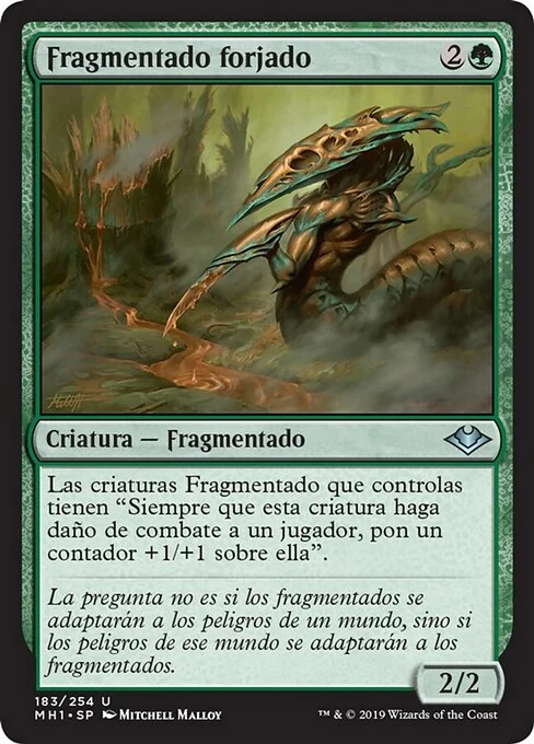 Fragmentado forjado