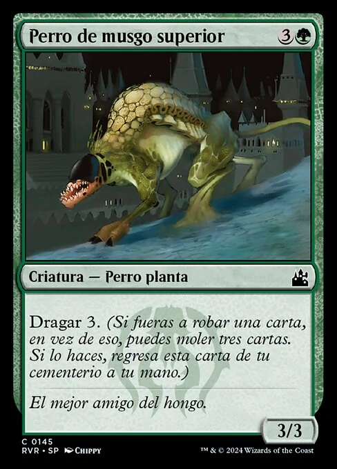 Perro de musgo superior
