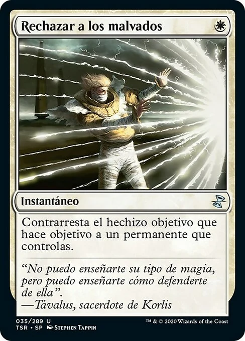 Rechazar a los malvados