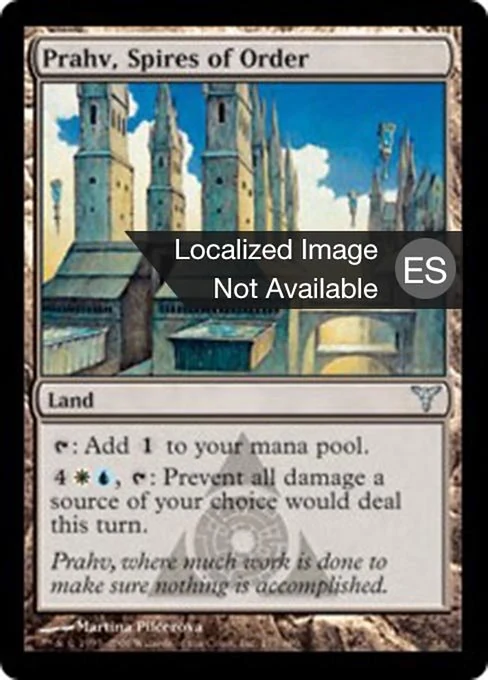 Prahv, las torres del orden