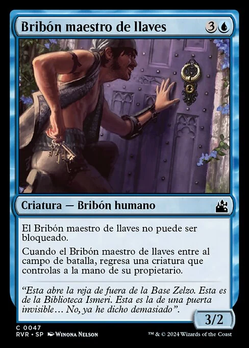 Bribón maestro de llaves