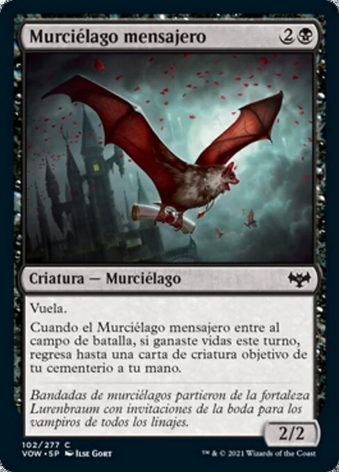 Murciélago mensajero
