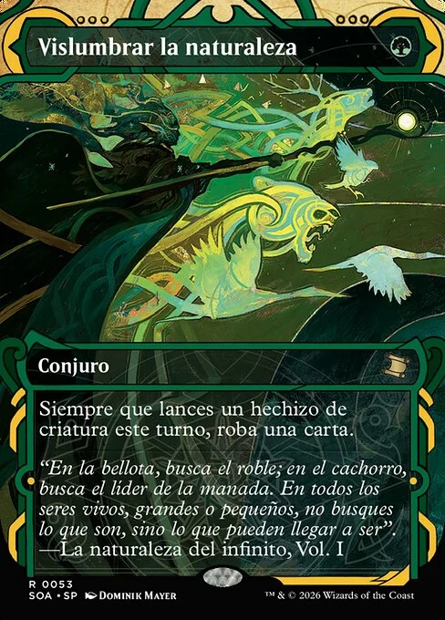 Vislumbrar la naturaleza