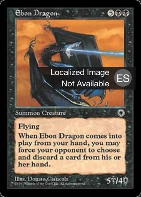 Dragón de ébano
