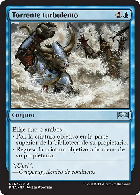 Torrente turbulento