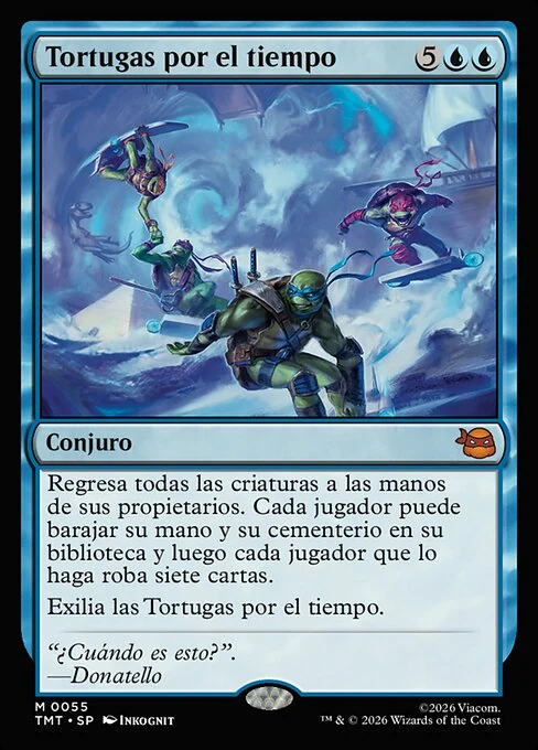 Tortugas por el tiempo