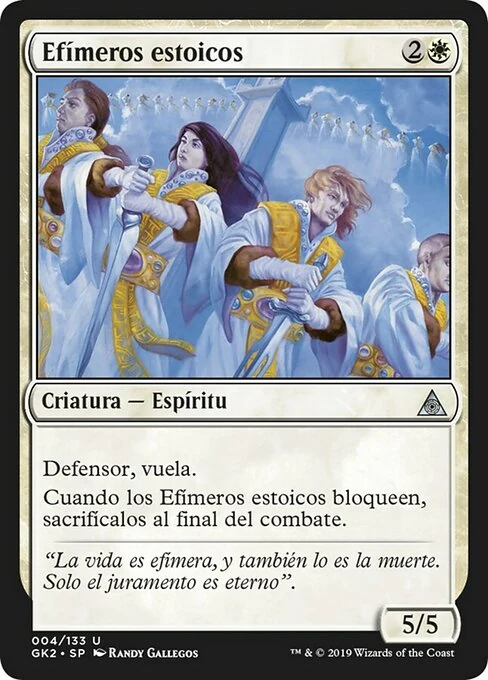 Efímeros estoicos