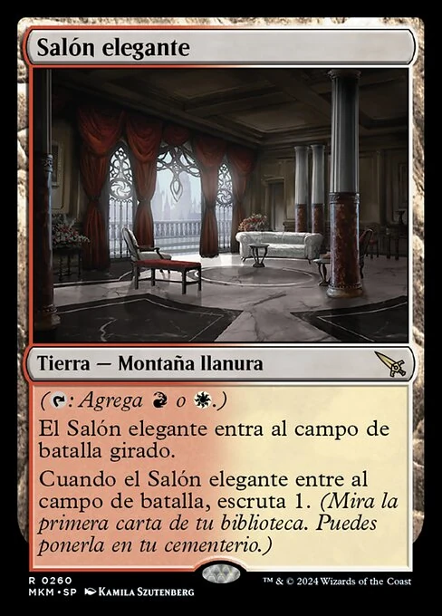 Salón elegante