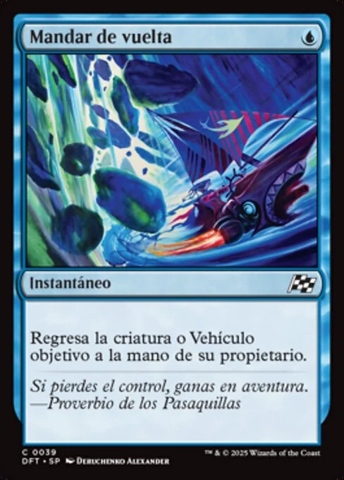 Mandar de vuelta