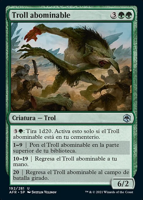 Troll abominable
