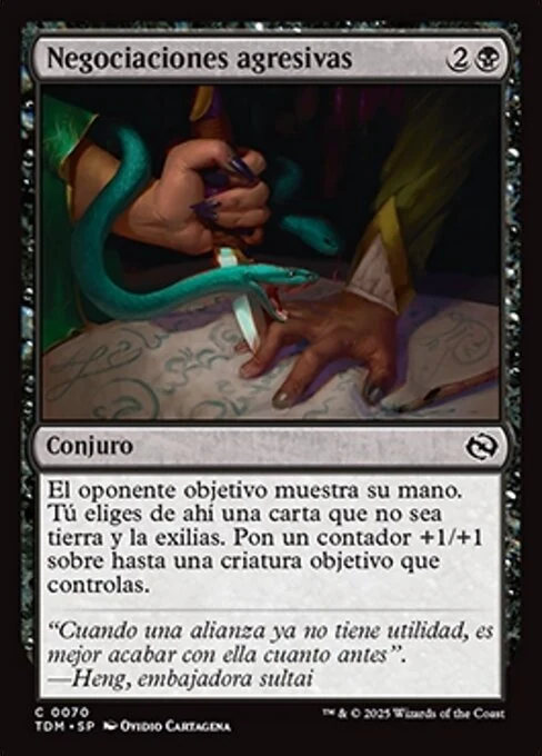 Negociaciones agresivas