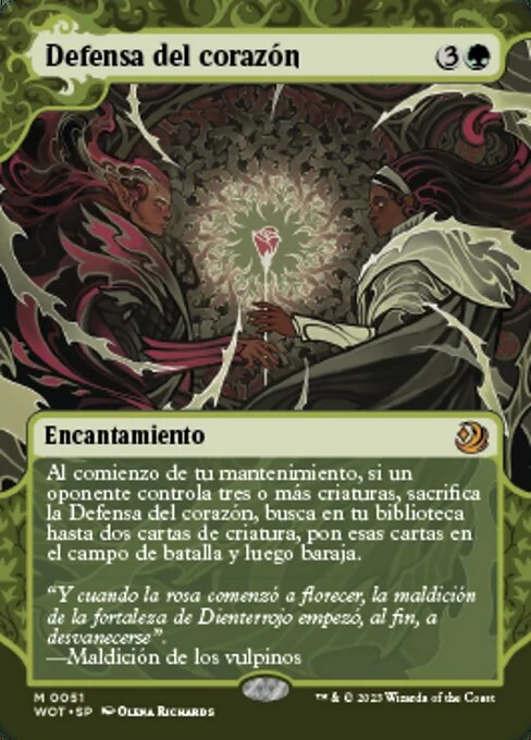 Defensa del corazón