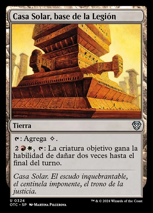 Casa Solar, base de la Legión