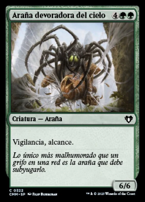 Araña devoradora del cielo