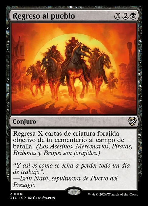 Regreso al pueblo