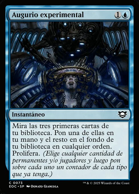 Augurio experimental