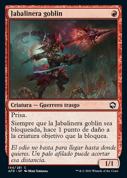 Jabalinera goblin