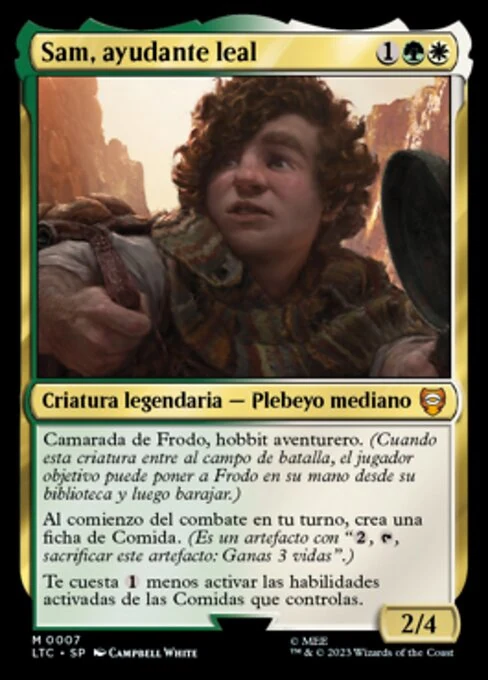 Sam, ayudante leal