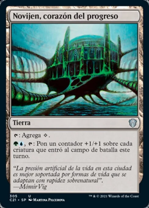 Novijen, corazón del progreso