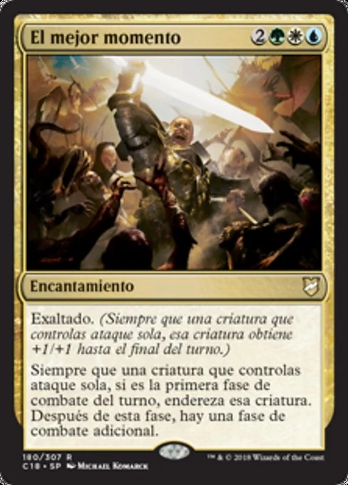 El mejor momento