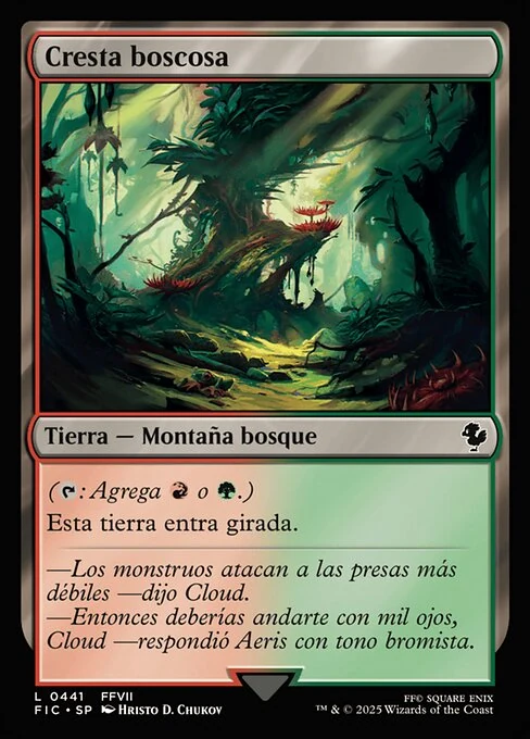 Cresta boscosa