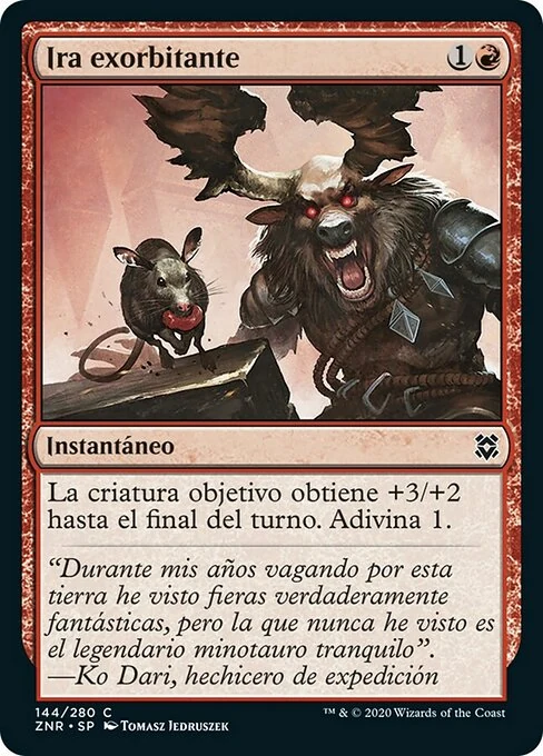 Ira exorbitante