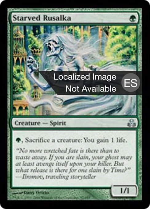 Rusalka famélica