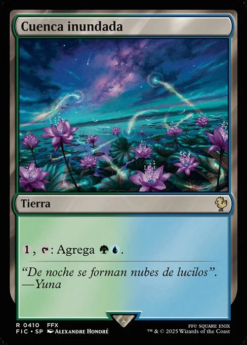 Cuenca inundada