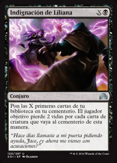 Indignación de Liliana
