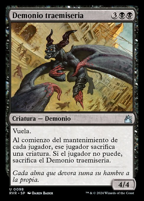 Demonio traemiseria