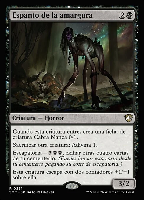 Espanto de la amargura