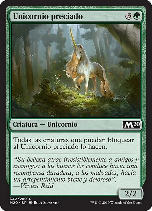 Unicornio preciado