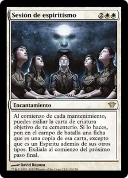 Sesión de espiritismo