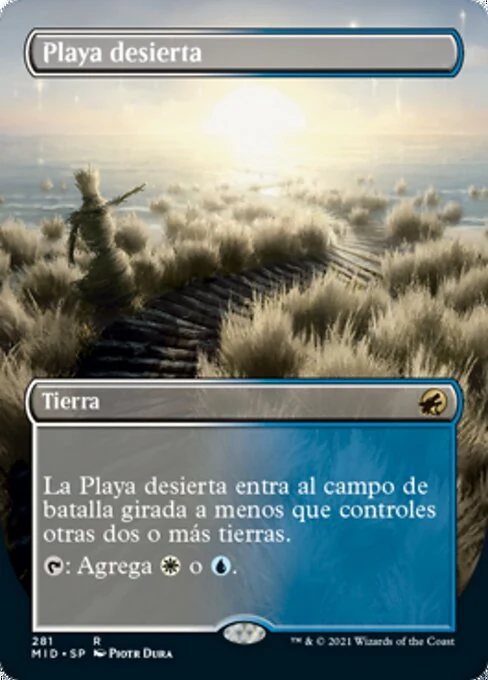 Playa desierta