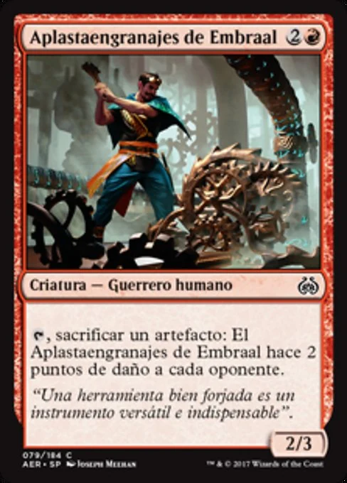Aplastaengranajes de Embraal