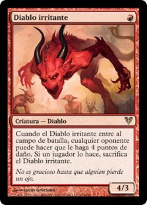 Diablo irritante