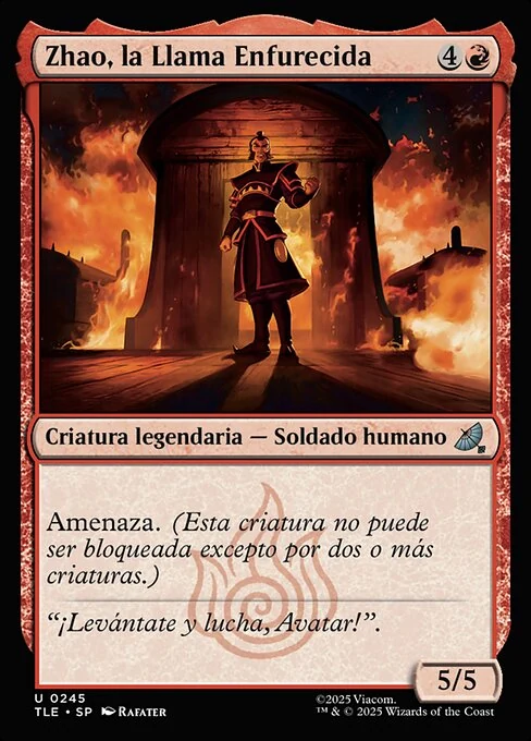 Zhao, la Llama Enfurecida